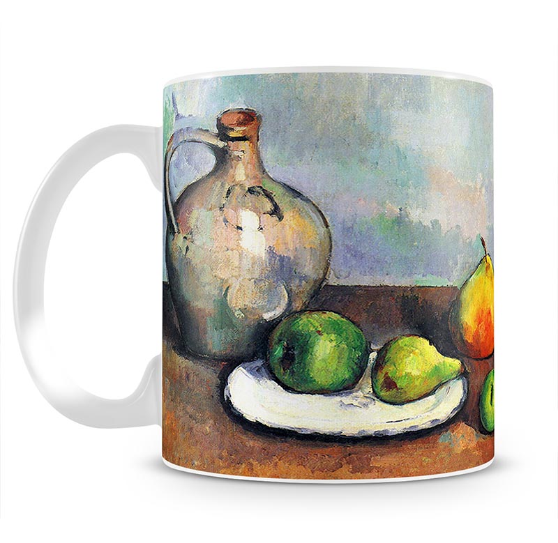 Still Life Jar and Fruit by Cezanne Mug - Canvas Art Rocks - 1