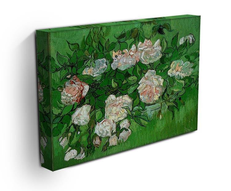 Still Life Pink Roses by Van Gogh Canvas Print & Poster - Canvas Art Rocks - 3