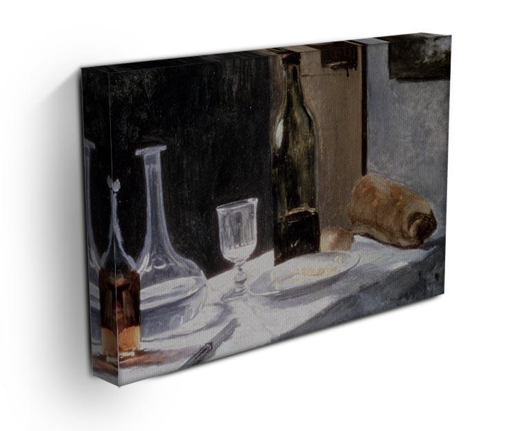 Still Life With Bottles by Monet Canvas Print & Poster - Canvas Art Rocks - 3