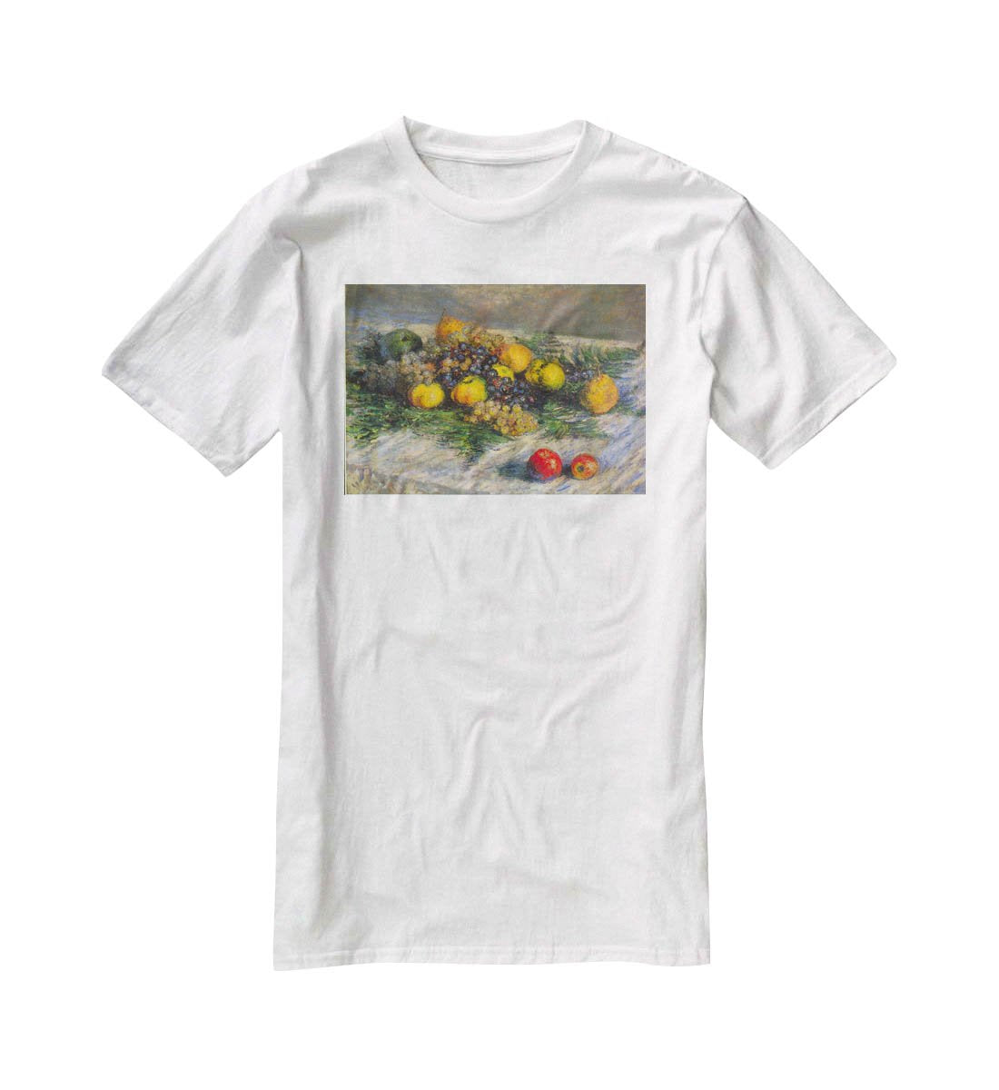 Still Life by Monet T-Shirt - Canvas Art Rocks - 5