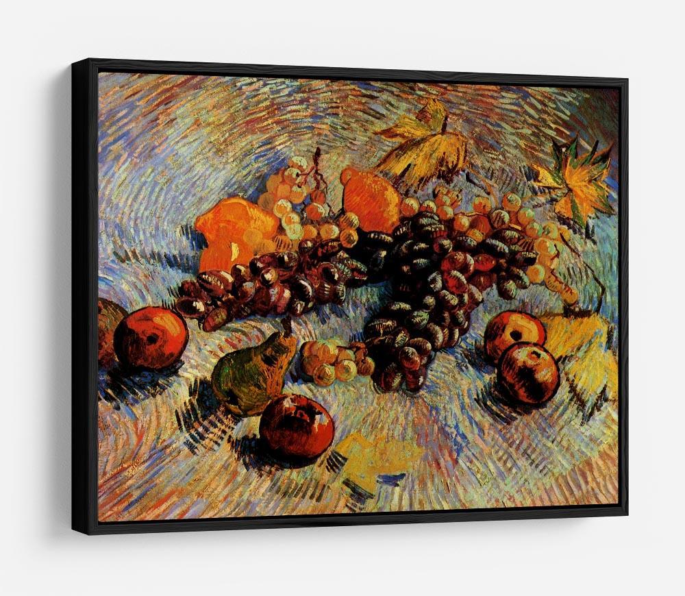 Still Life with Apples Pears Lemons and Grapes by Van Gogh HD Metal Print
