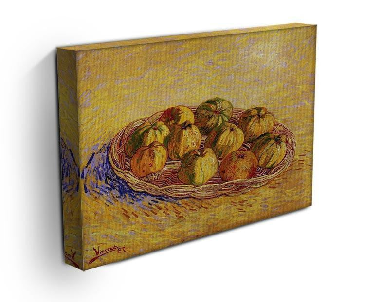 Still Life with Basket of Apples by Van Gogh Canvas Print & Poster - Canvas Art Rocks - 3