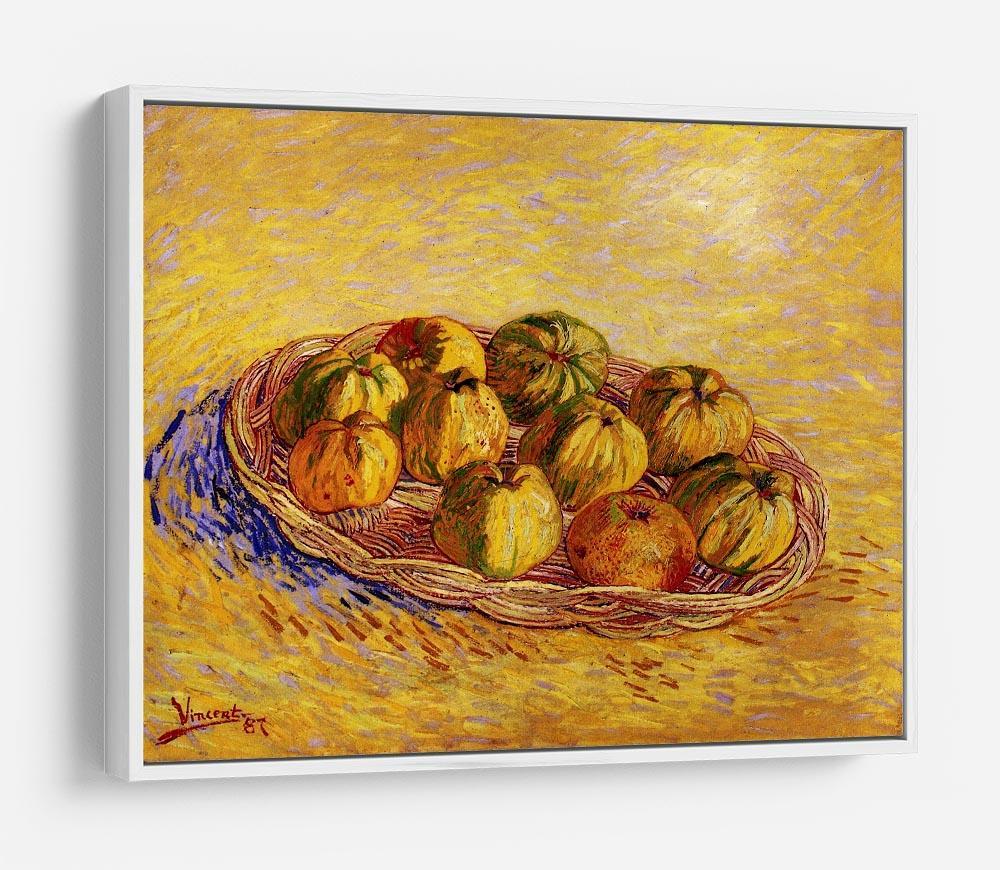 Still Life with Basket of Apples by Van Gogh HD Metal Print