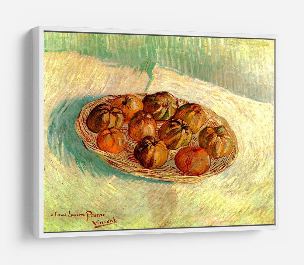 Still Life with Basket of Apples to Lucien Pissarro by Van Gogh HD Metal Print