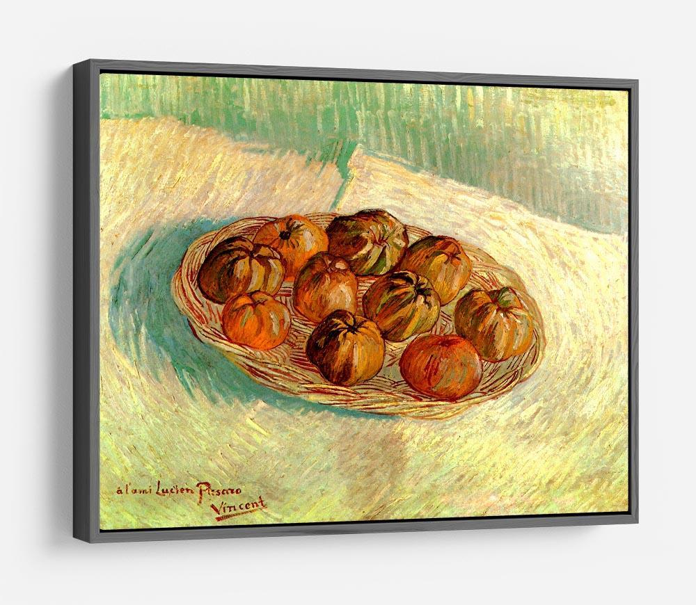 Still Life with Basket of Apples to Lucien Pissarro by Van Gogh HD Metal Print