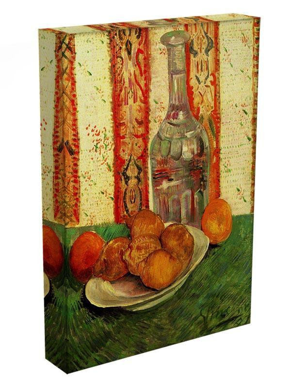 Still Life with Decanter and Lemons on a Plate by Van Gogh Canvas Print & Poster - Canvas Art Rocks - 3