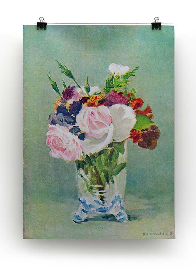 Still Life with Flowers 2 by Manet Canvas Print or Poster - Canvas Art Rocks - 2
