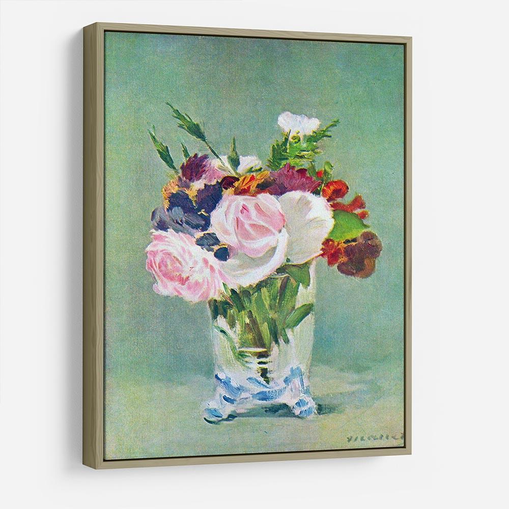Still Life with Flowers 2 by Manet HD Metal Print