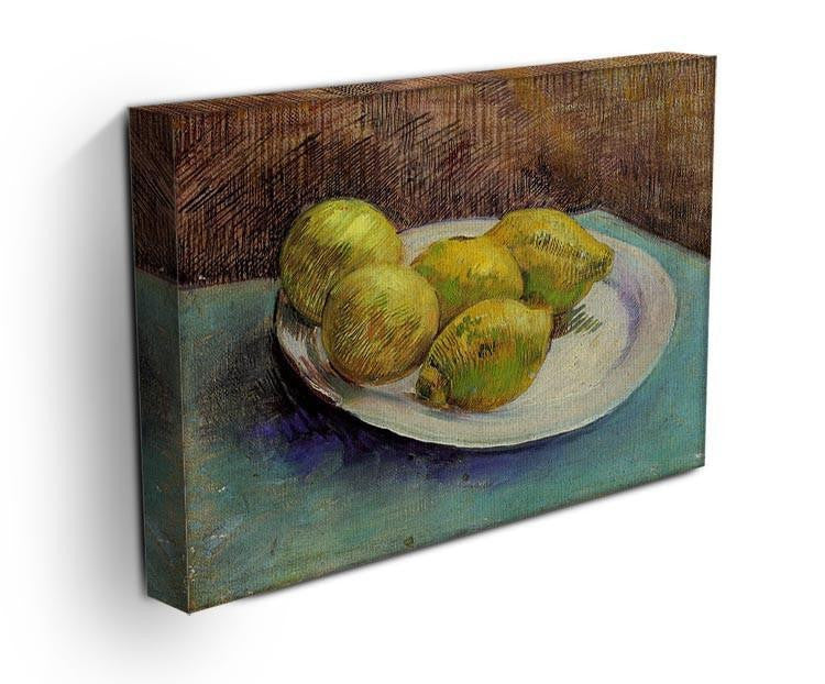 Still Life with Lemons on a Plate by Van Gogh Canvas Print & Poster - Canvas Art Rocks - 3
