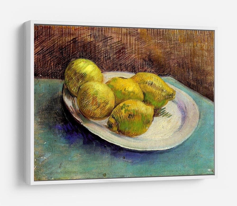 Still Life with Lemons on a Plate by Van Gogh HD Metal Print