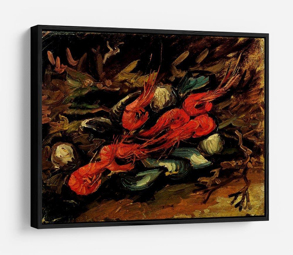 Still Life with Mussels and Shrimps by Van Gogh HD Metal Print