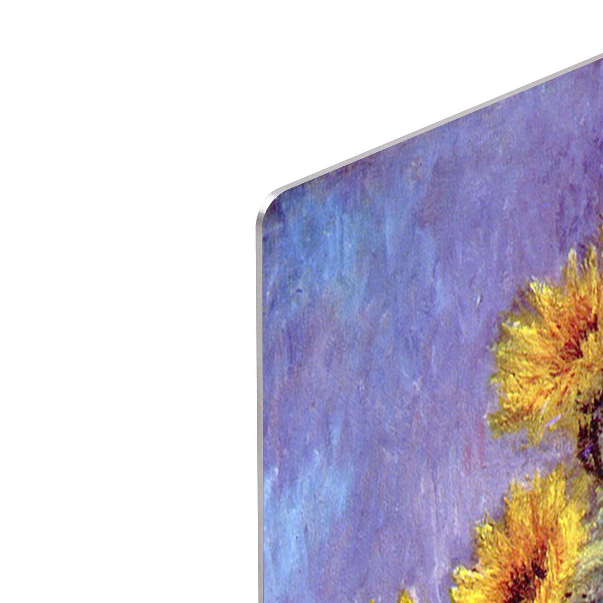 Still Life with Sunflowers by Monet HD Metal Print