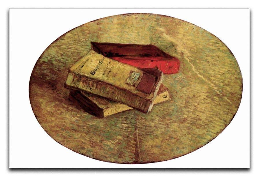 Still Life with Three Books by Van Gogh Canvas Print & Poster  - Canvas Art Rocks - 1