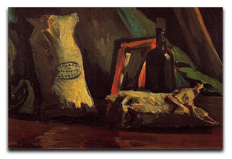 Still Life with Two Sacks and a Bottl by Van Gogh Canvas Print & Poster  - Canvas Art Rocks - 1