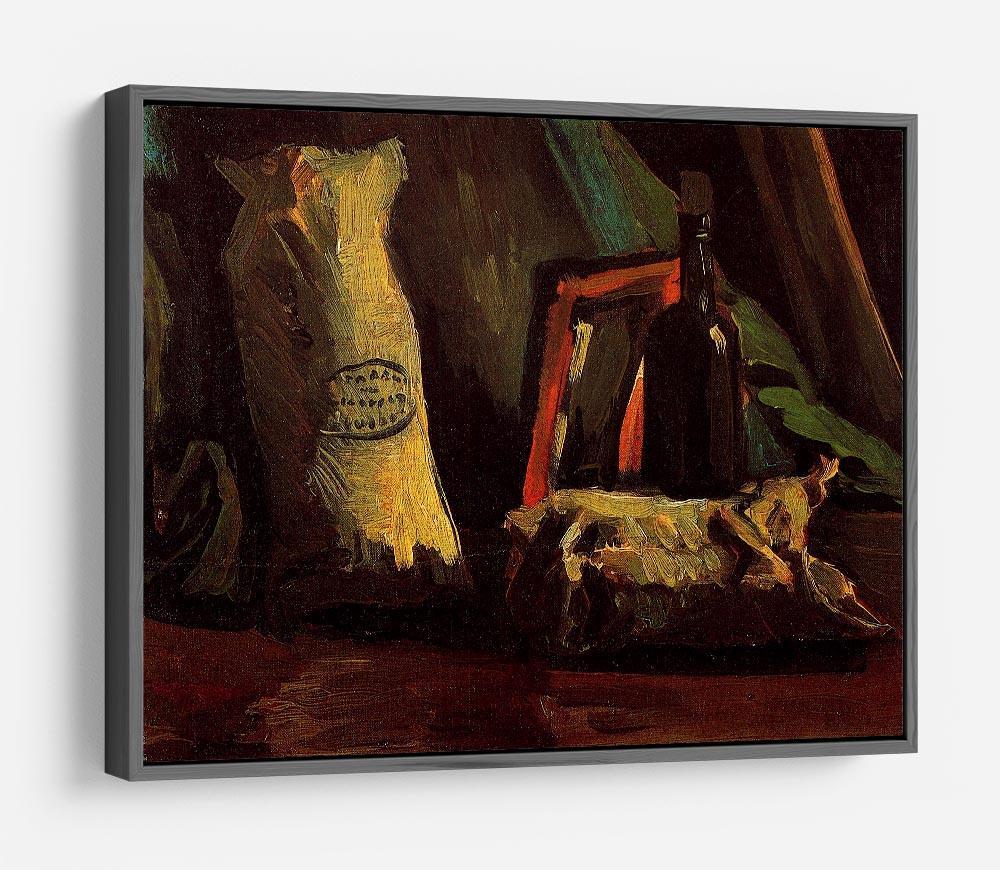 Still Life with Two Sacks and a Bottl by Van Gogh HD Metal Print