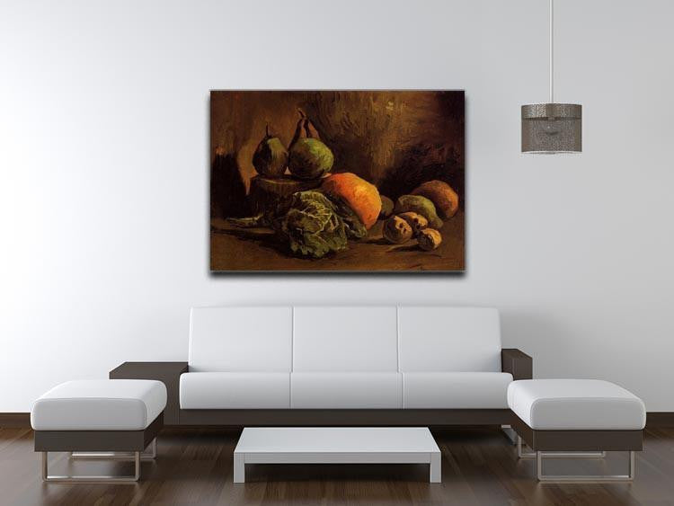 Still Life with Vegetables and Fruit by Van Gogh Canvas Print & Poster - Canvas Art Rocks - 4