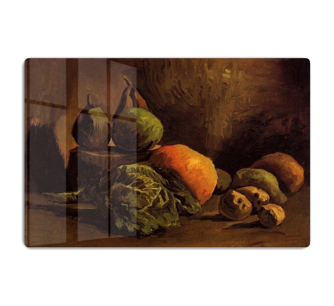 Still Life with Vegetables and Fruit by Van Gogh HD Metal Print