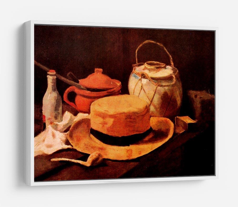 Still Life with Yellow Straw Hat by Van Gogh HD Metal Print