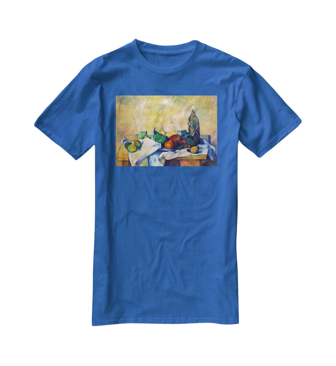 Still life Rum by Cezanne T-Shirt - Canvas Art Rocks - 2