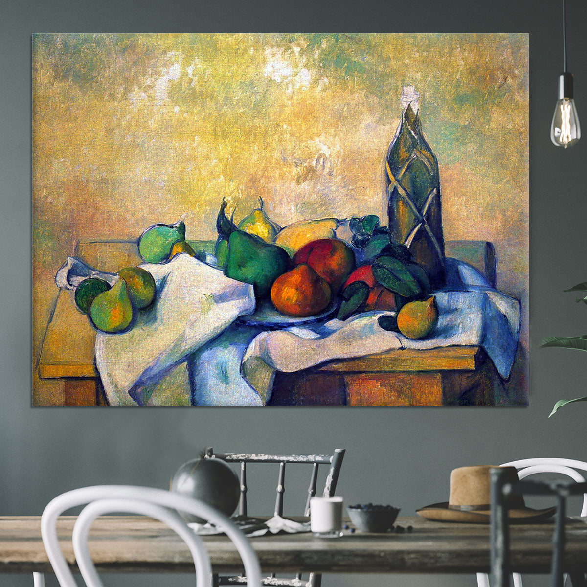 Still life Rum by Cezanne Canvas Print or Poster - Canvas Art Rocks - 3