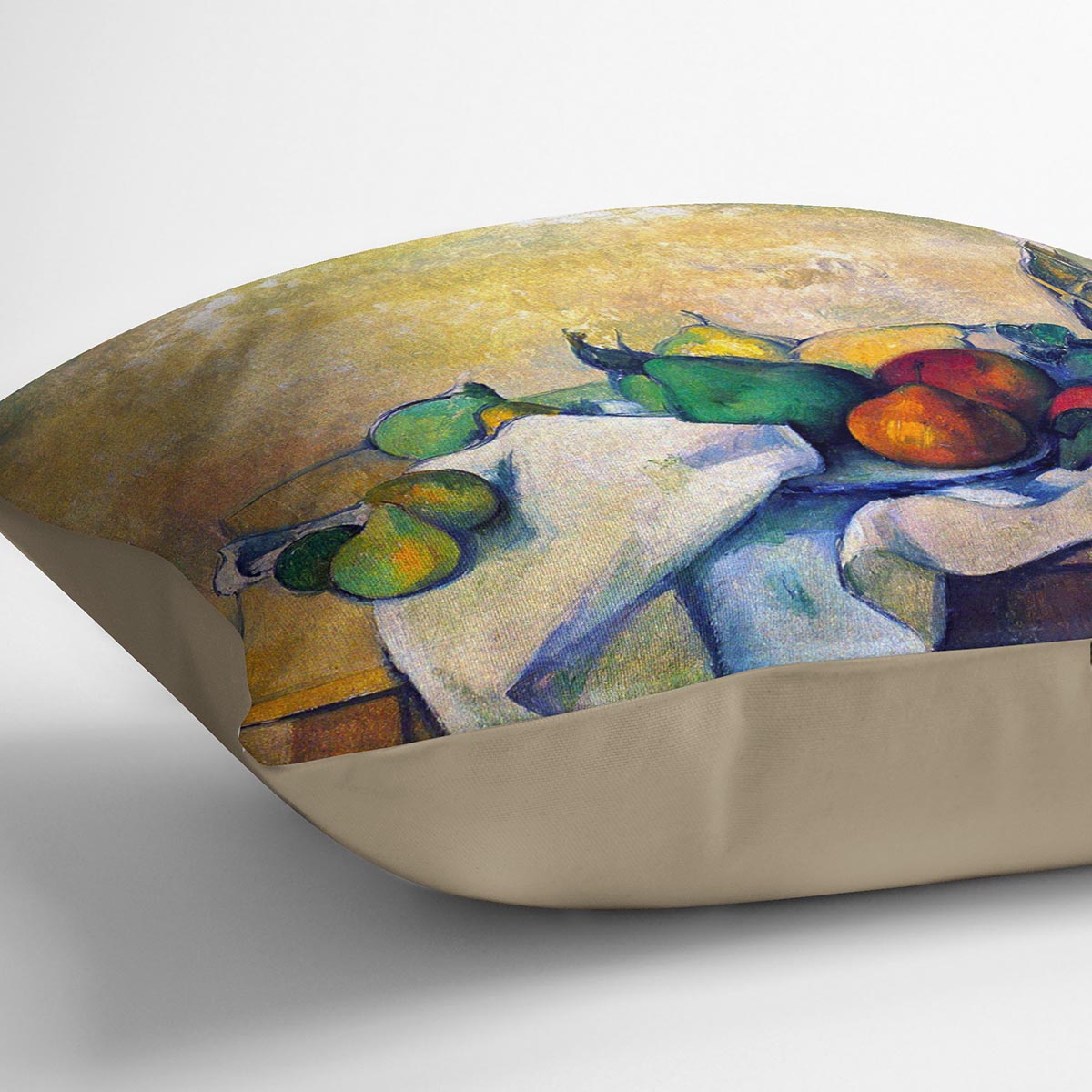 Still life Rum by Cezanne Cushion - Canvas Art Rocks - 2