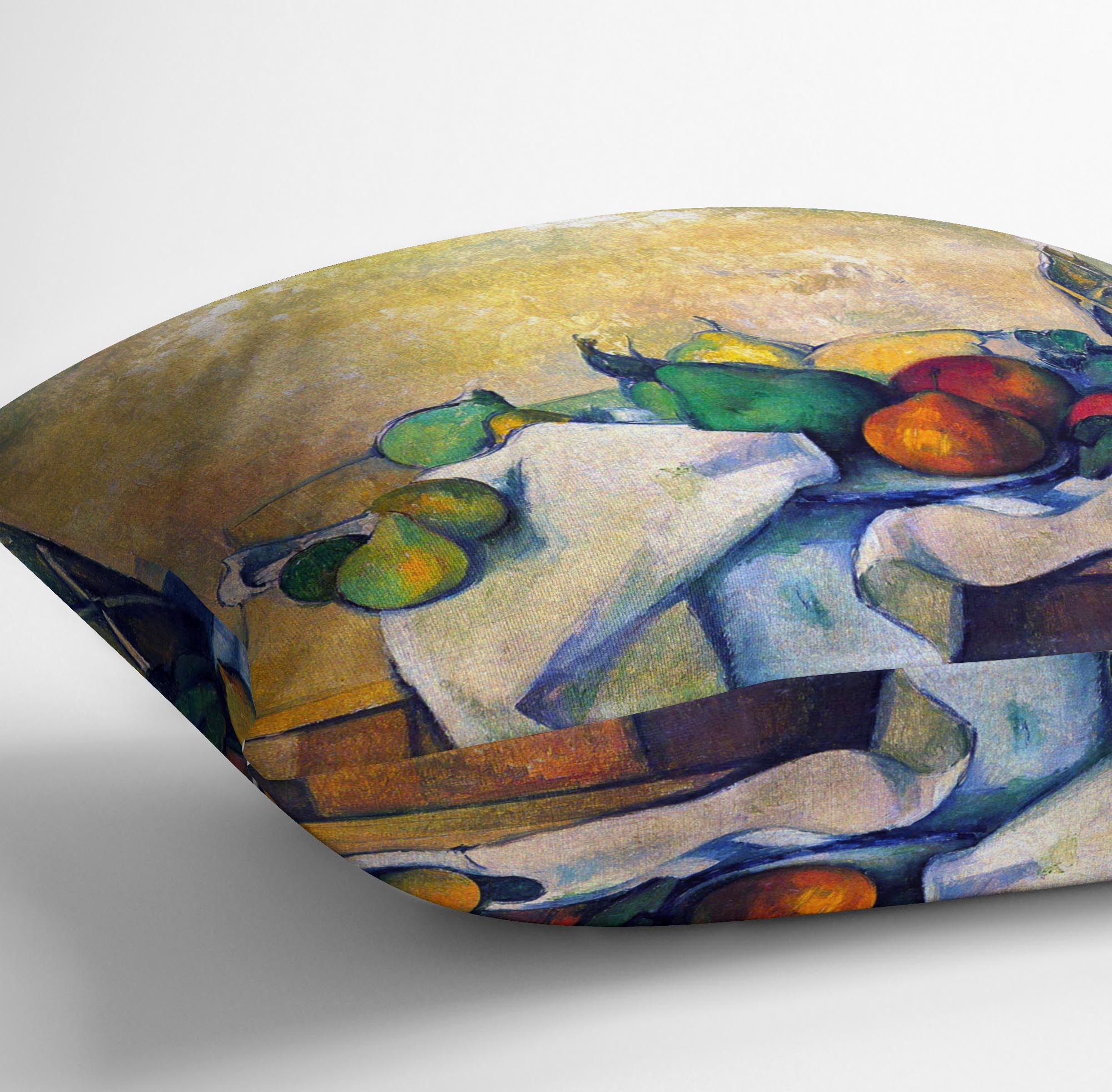 Still life Rum by Cezanne Cushion - Canvas Art Rocks - 3