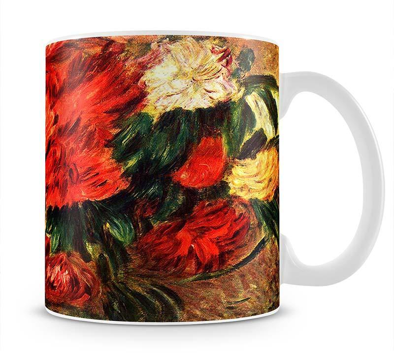 Still life with Chrysanthemums by Renoir Mug - Canvas Art Rocks - 1