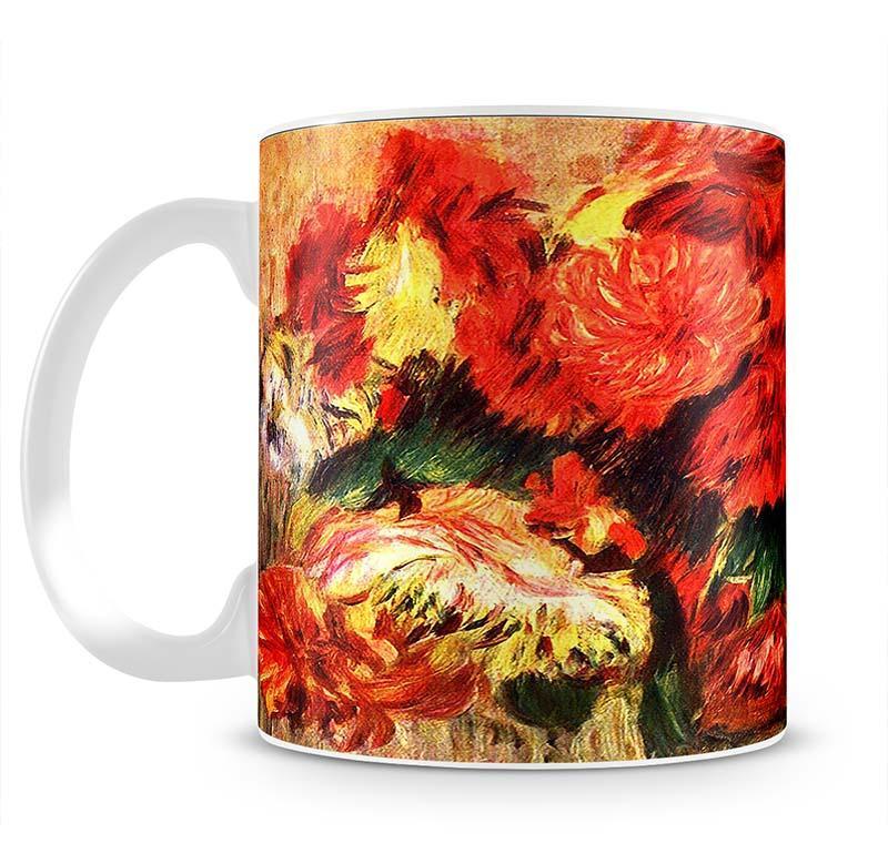 Still life with Chrysanthemums by Renoir Mug - Canvas Art Rocks - 2