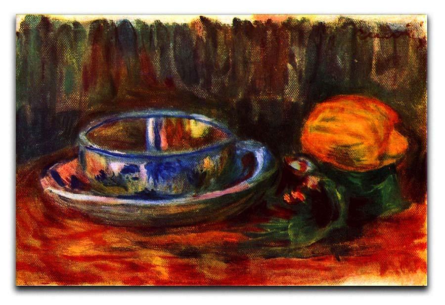 Still life with cup by Renoir Canvas Print or Poster  - Canvas Art Rocks - 1