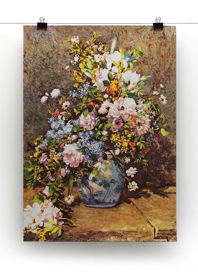 Still life with large vase by Renoir Canvas Print or Poster - Canvas Art Rocks - 2