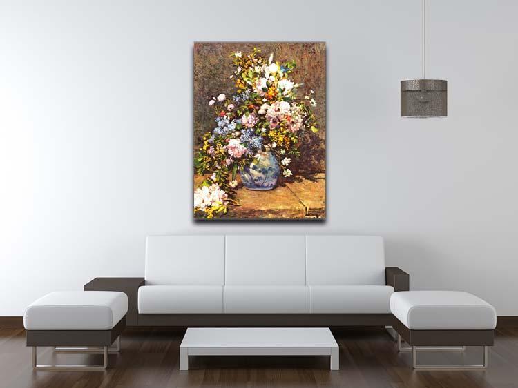 Still life with large vase by Renoir Canvas Print or Poster - Canvas Art Rocks - 4