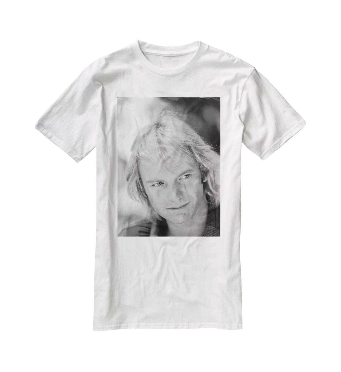 Sting in profile T-Shirt - Canvas Art Rocks - 5