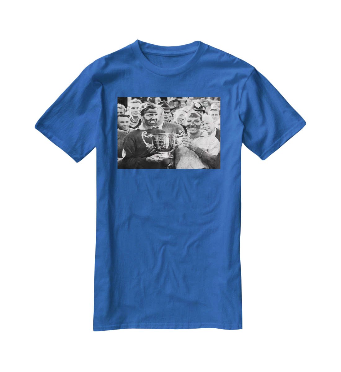 Stirling Moss and his Vanwall team mate Tony Brooks T-Shirt - Canvas Art Rocks - 2