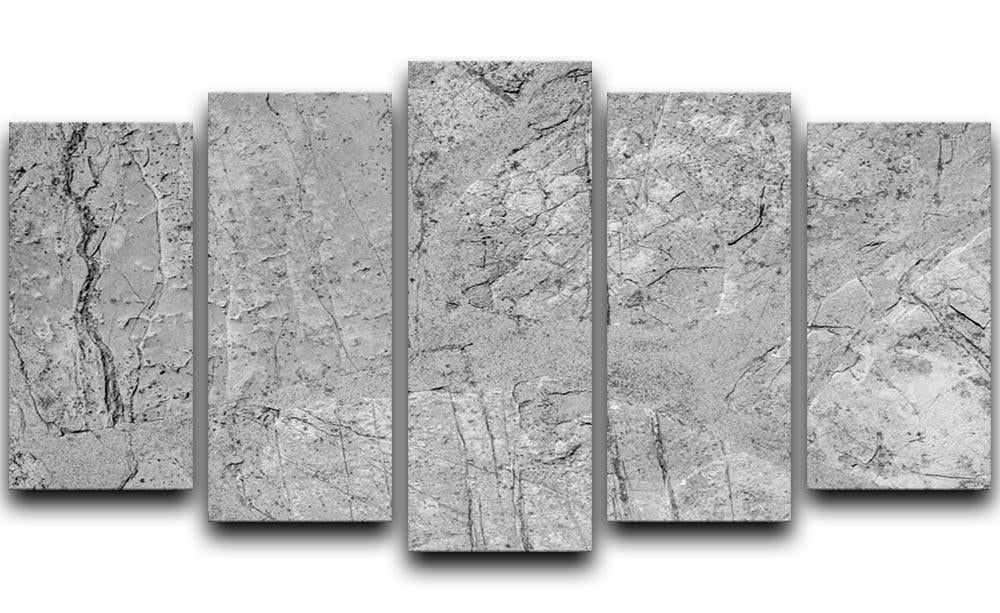 Stone concrete floor 5 Split Panel Canvas - Canvas Art Rocks - 1