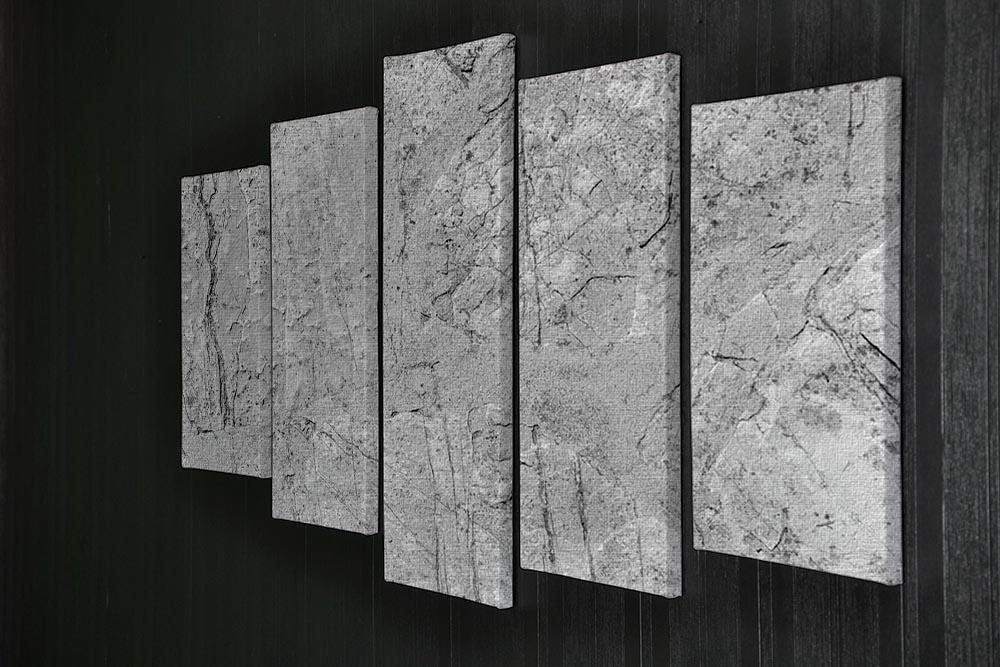 Stone concrete floor 5 Split Panel Canvas - Canvas Art Rocks - 2