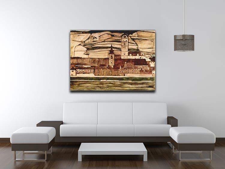 Stone on the Danube II by Egon Schiele Canvas Print or Poster - Canvas Art Rocks - 4