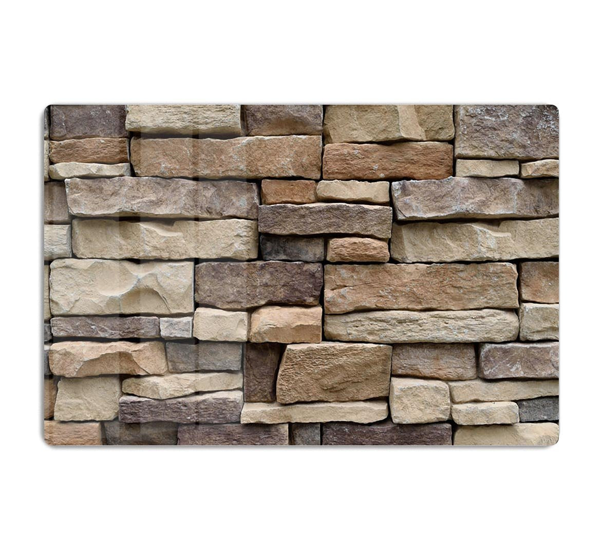 Stone wall texture HD Metal Print - Canvas Art Rocks - 1