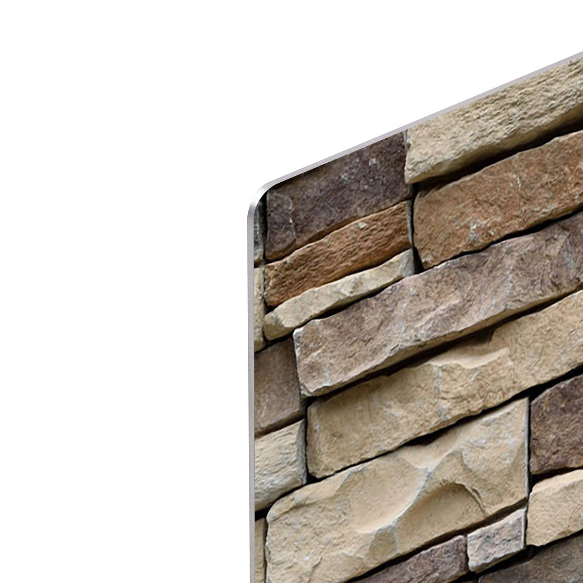 Stone wall texture HD Metal Print - Canvas Art Rocks - 4