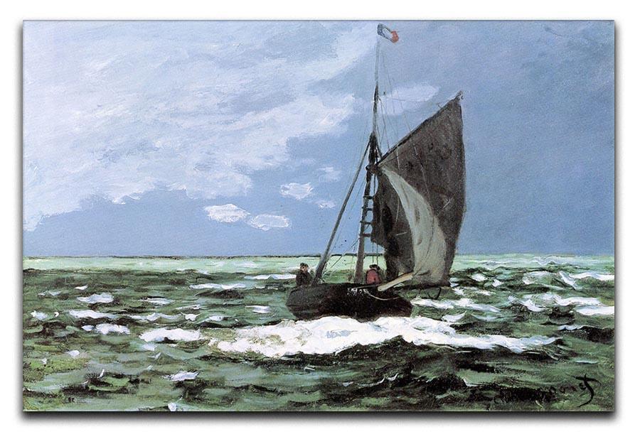 Storm by Monet Canvas Print & Poster  - Canvas Art Rocks - 1