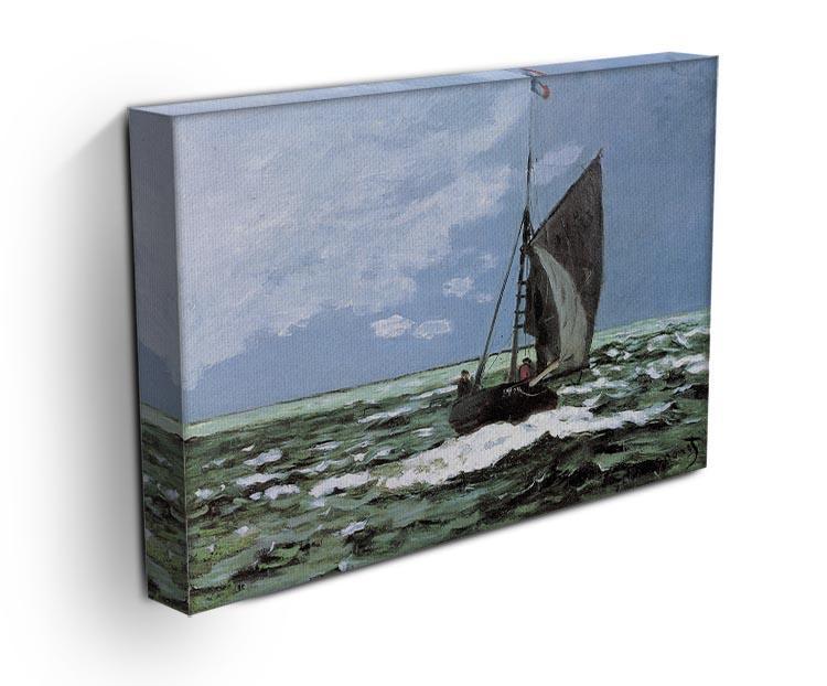 Storm by Monet Canvas Print & Poster - Canvas Art Rocks - 3