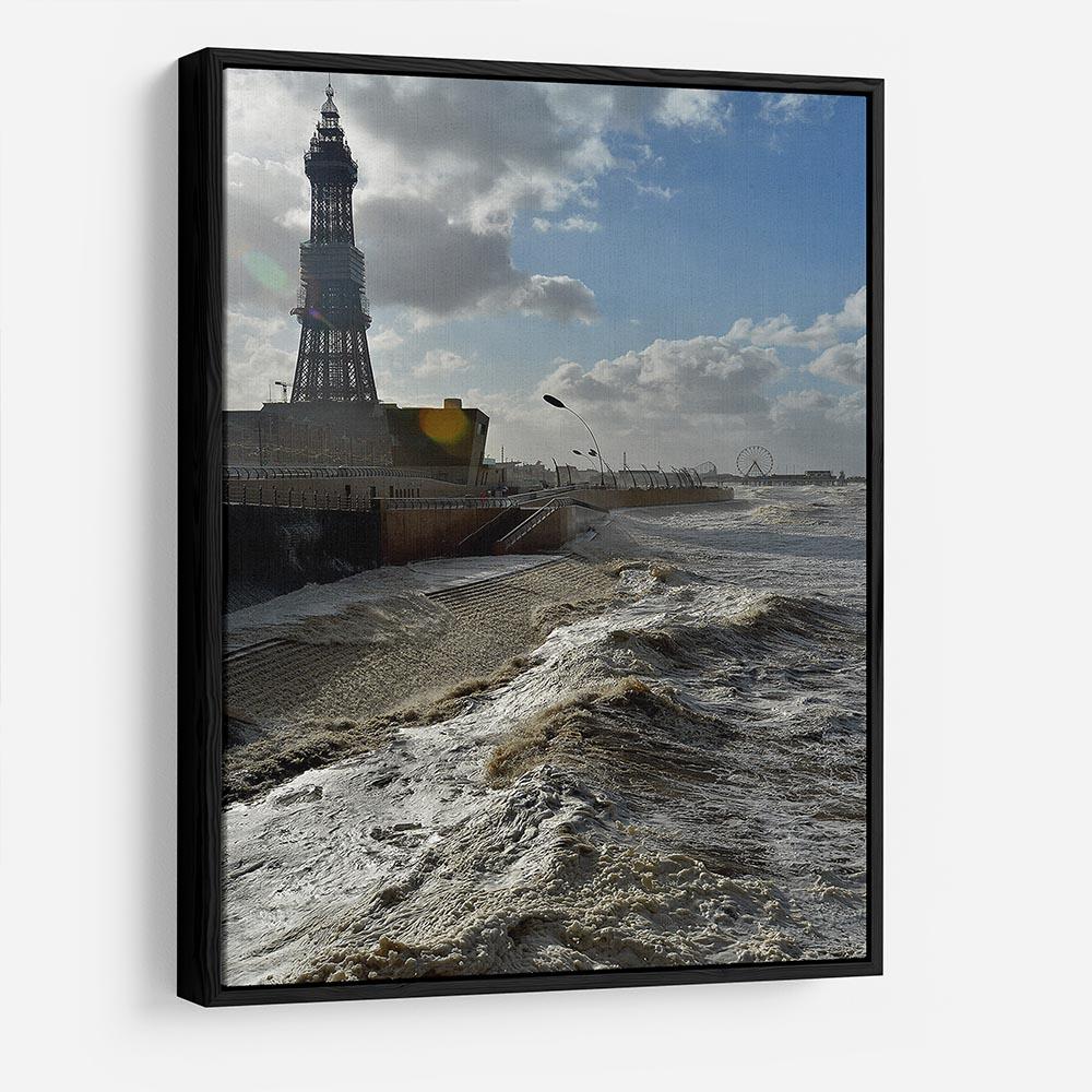 Stormy Blackpool HD Metal Print - Canvas Art Rocks - 6