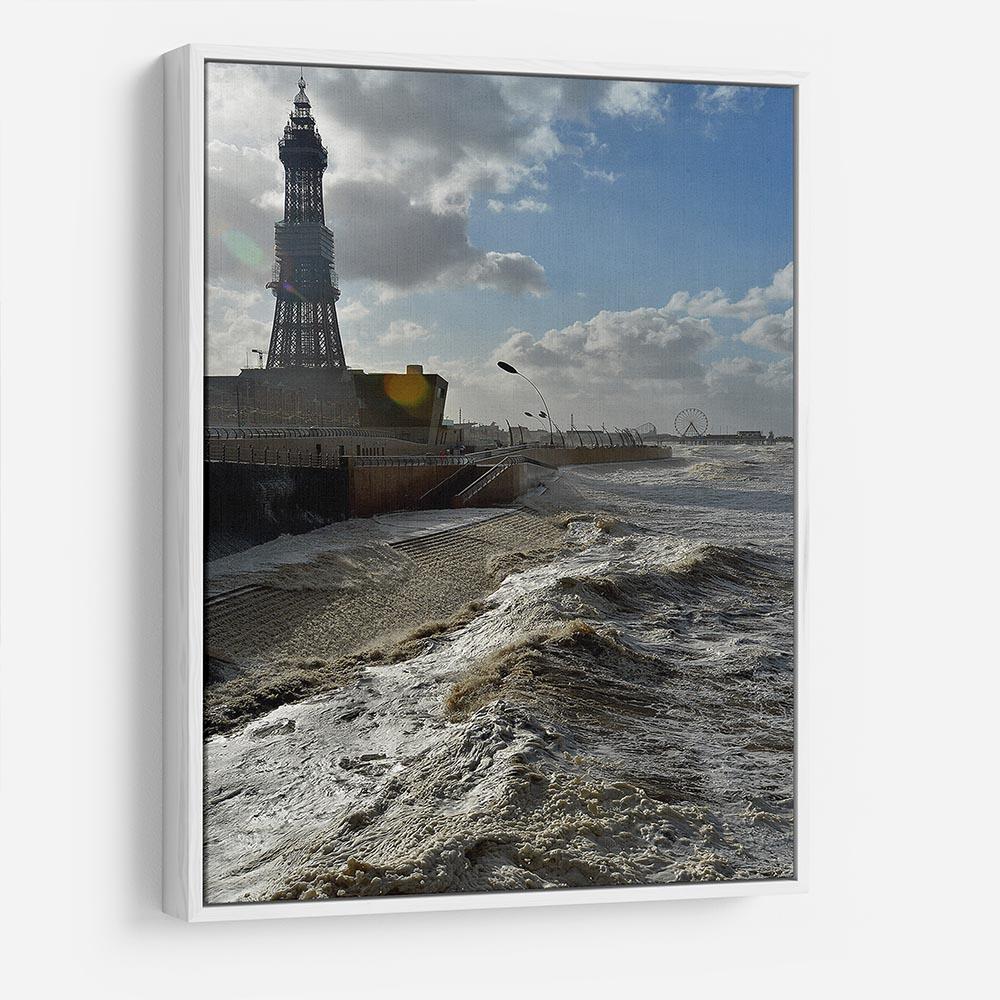 Stormy Blackpool HD Metal Print - Canvas Art Rocks - 7