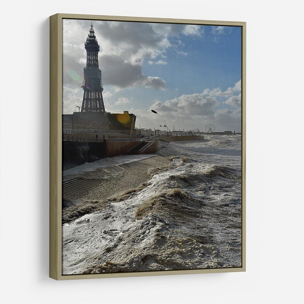 Stormy Blackpool HD Metal Print - Canvas Art Rocks - 8