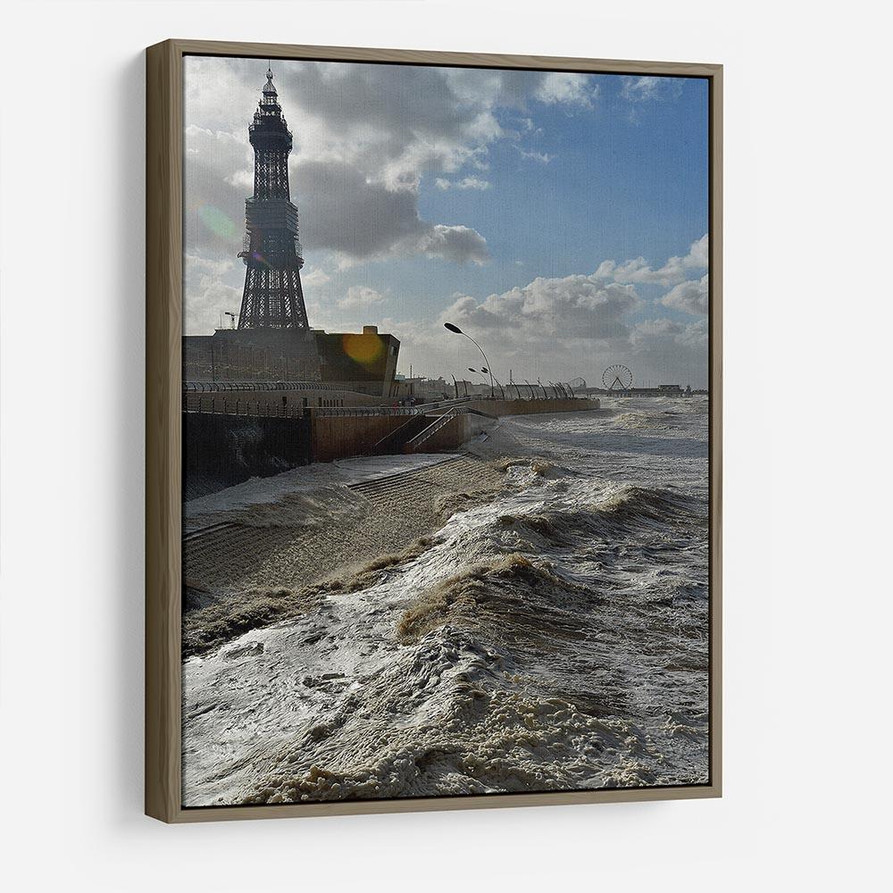 Stormy Blackpool HD Metal Print - Canvas Art Rocks - 10