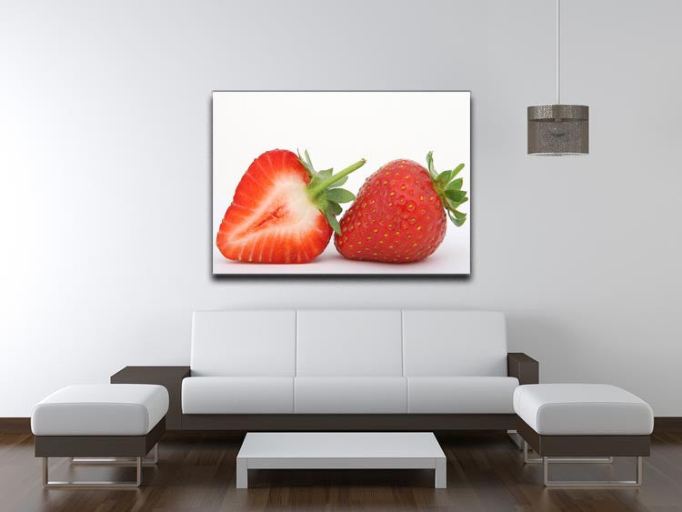 Strawberry Print - Canvas Art Rocks - 4