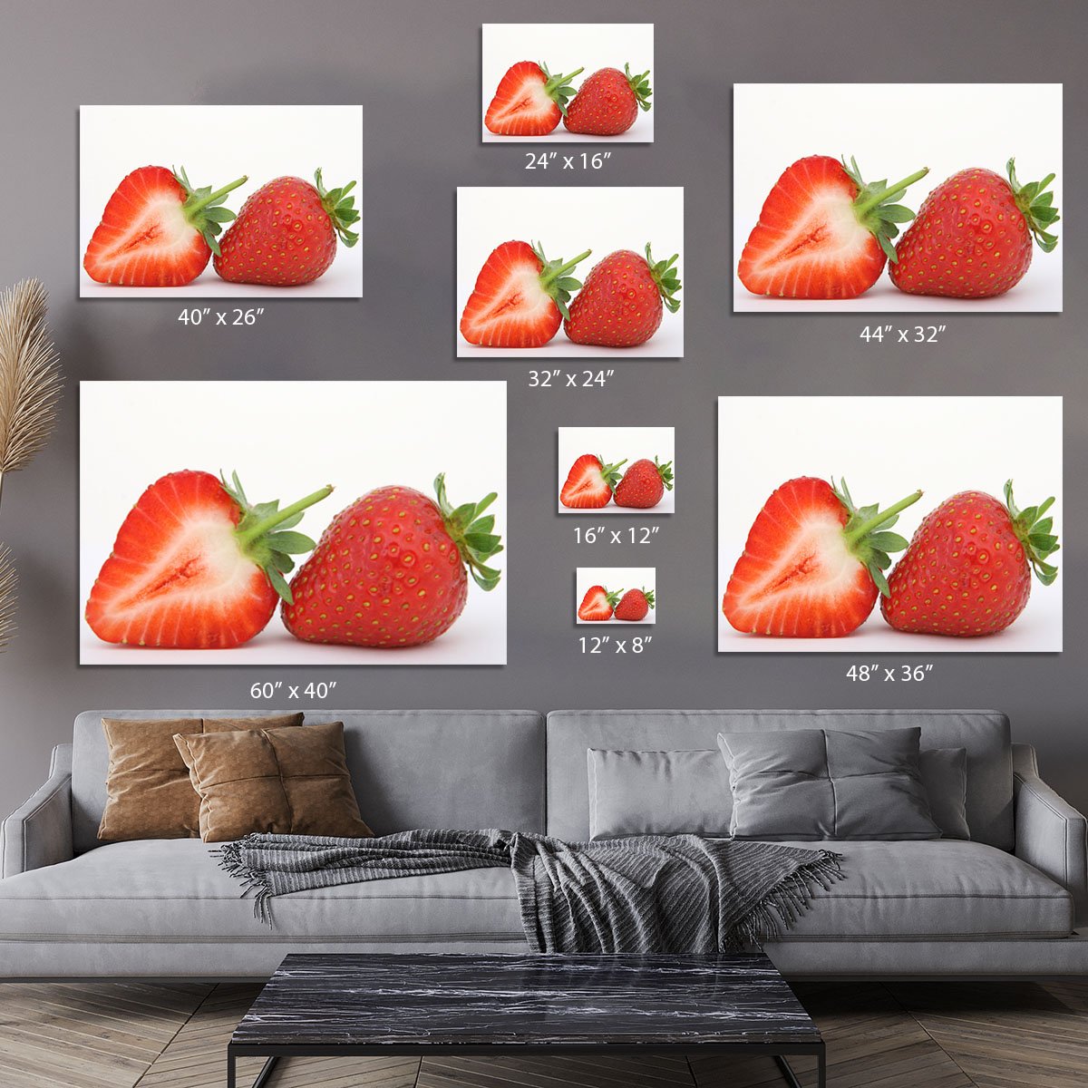 Strawberry Canvas Print or Poster
