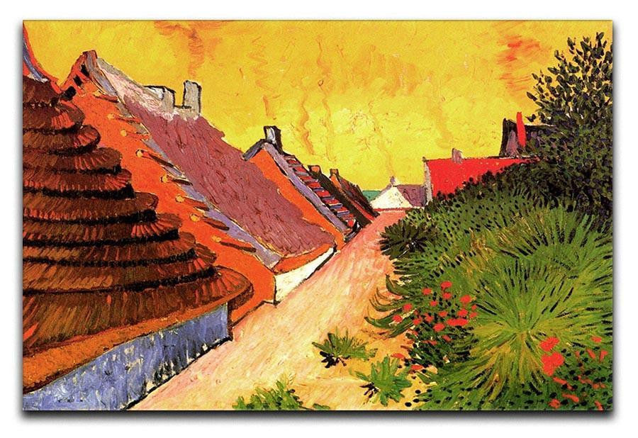 Street in Saintes-Maries by Van Gogh Canvas Print & Poster  - Canvas Art Rocks - 1
