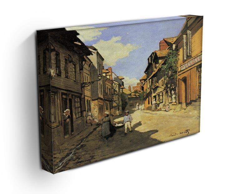 Street of Bavolle 2 by Monet Canvas Print & Poster - Canvas Art Rocks - 3