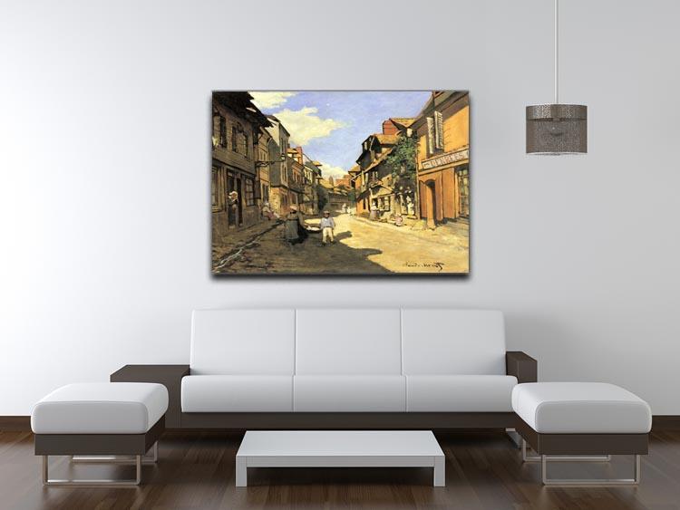 Street of Bavolle 2 by Monet Canvas Print & Poster - Canvas Art Rocks - 4