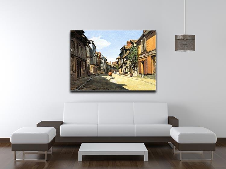 Street of Bavolle by Monet Canvas Print & Poster - Canvas Art Rocks - 4